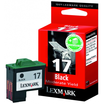Lexmark Tintendruckkopf schwarz HC (10NX217B, 17)