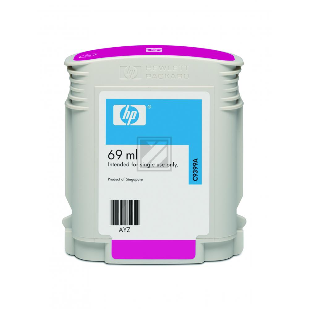 HP Tintenpatrone magenta (C9399A, 72)