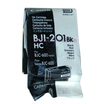 Canon Tintenpatrone schwarz HC (0946A001AA, BJI-201BKHC)