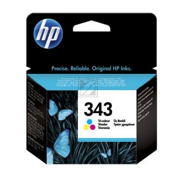 HP Tintendruckkopf cyan/gelb/magenta (C8766EE#UUS, 343)