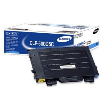 Samsung Toner-Kartusche cyan (CLP-500D5C, 500)