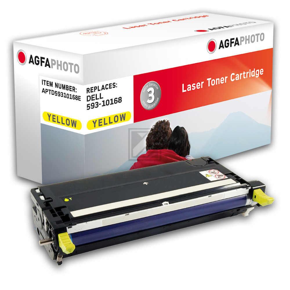 Agfaphoto Toner-Kartusche gelb (APTD59310168E) ersetzt NF555