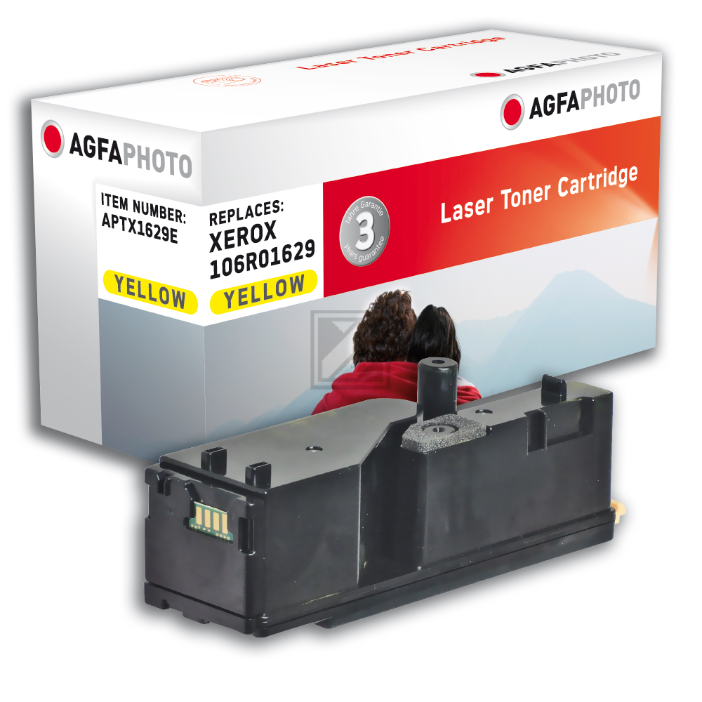 Agfaphoto Toner-Kit gelb (APTX1629E) ersetzt 106R01629