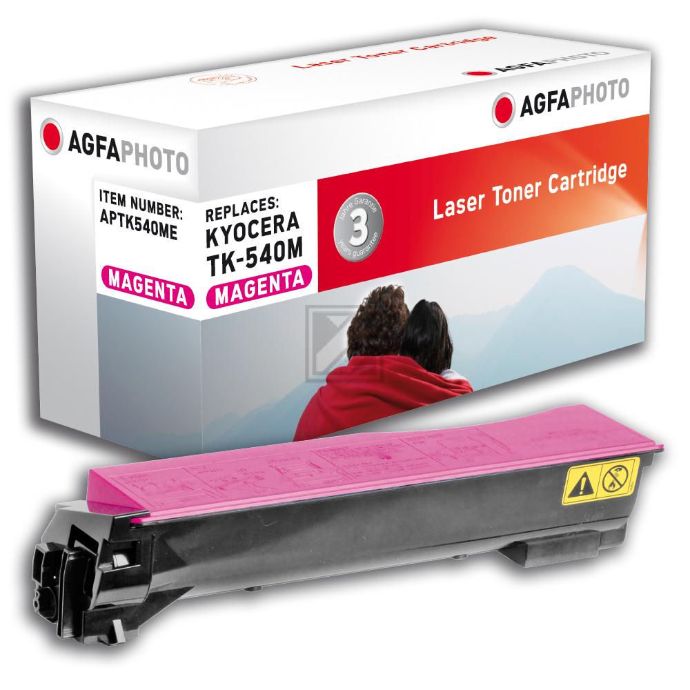 Agfaphoto Toner-Kit magenta (APTK540ME) ersetzt TK-540M