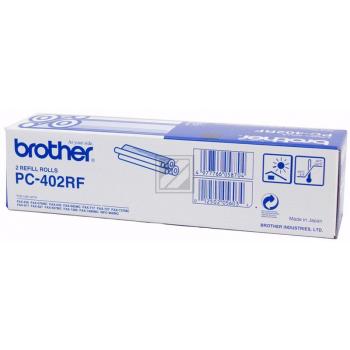 Brother Thermo-Transfer-Rolle 2 x schwarz (PC-402RF)