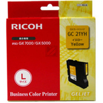 Ricoh Gel-Kartusche gelb HC (405539, GC21YH)