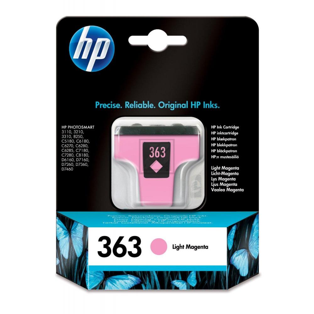 HP Tintenpatrone magenta light (C8775EE, 363)