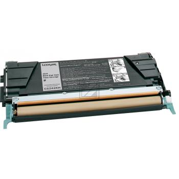 Lexmark Toner-Kartusche schwarz HC (C5242KH)