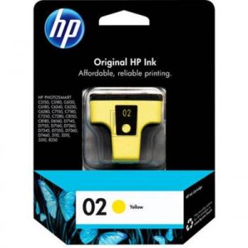 HP Tintenpatrone gelb (C8773WN#140, 02)