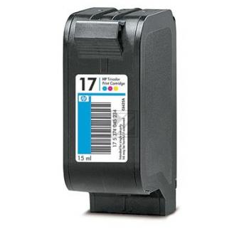 HP Tintendruckkopf cyan/gelb/magenta (C6625AE#ABB, 17)