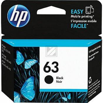 HP Tintendruckkopf schwarz (F6U62AN#140, 63)