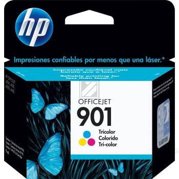 HP Tintendruckkopf cyan/gelb/magenta (CC656AE, 901)