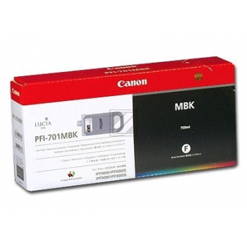 Canon Tintenpatrone schwarz matt HC (0899B005, PFI-701MBK)