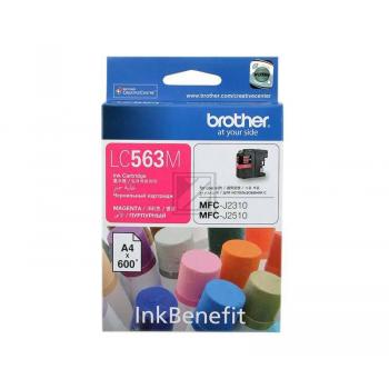 Brother Tintenpatrone magenta (LC-563M)