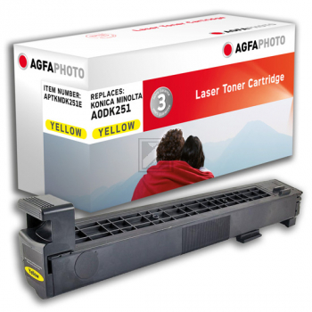Agfaphoto Toner-Kit gelb (APTKMDK251E) ersetzt A0DK251