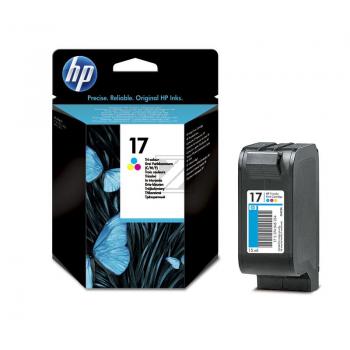 HP Tintendruckkopf cyan/gelb/magenta (C6625AE#ABD, 17)