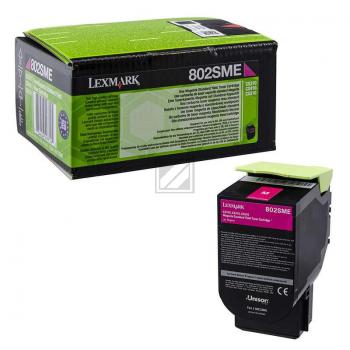 Lexmark Toner-Kit Corporate magenta HC (80C2SME, 802SME)