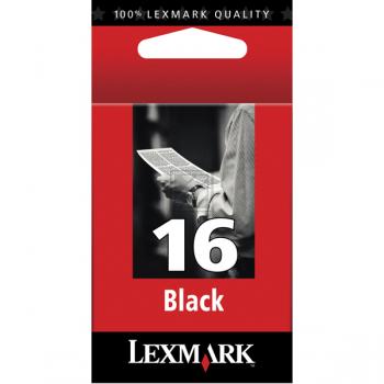 Lexmark Tintendruckkopf schwarz HC (10N0016, 16)