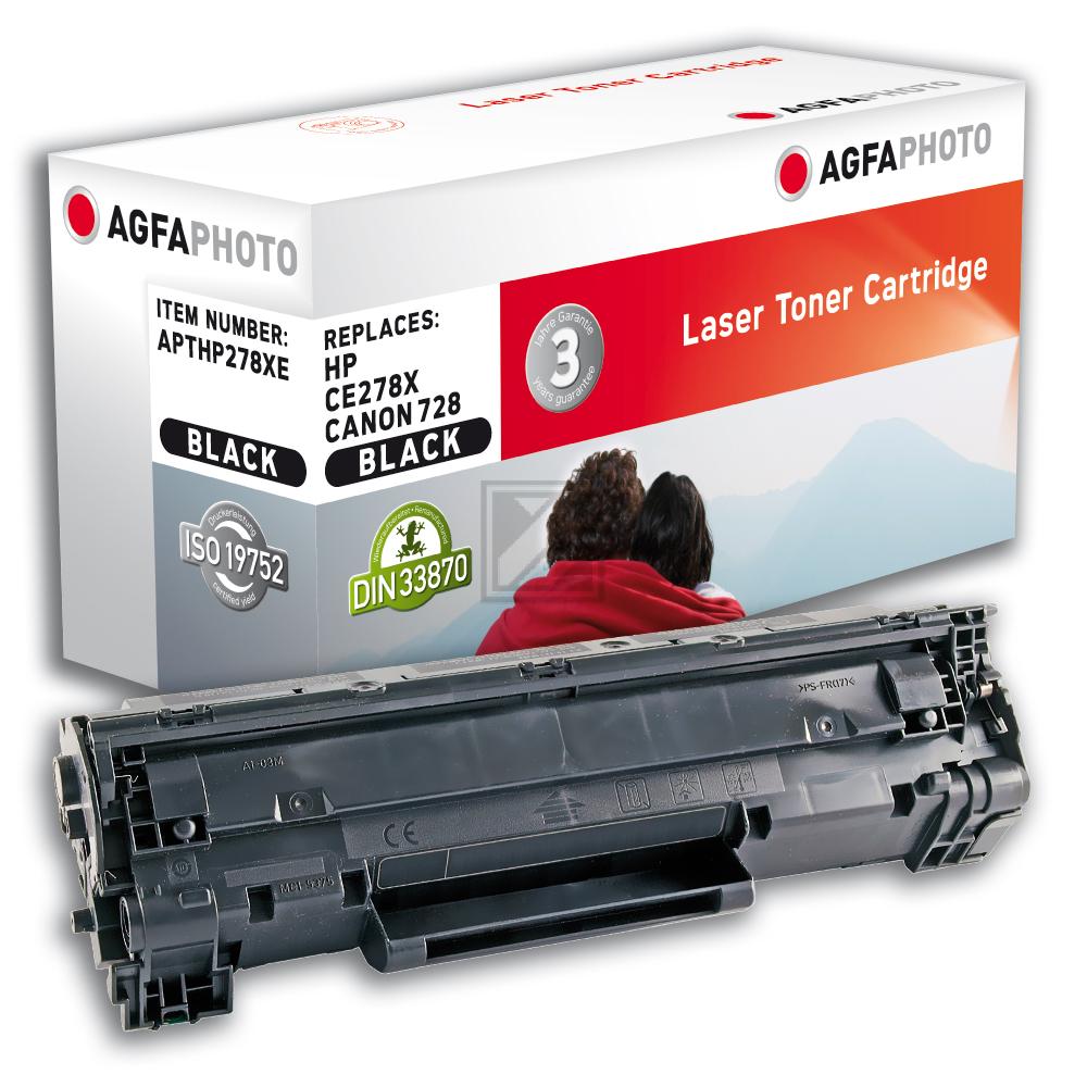 Agfaphoto Toner-Kartusche schwarz HC (APTHP278XE) ersetzt 78A