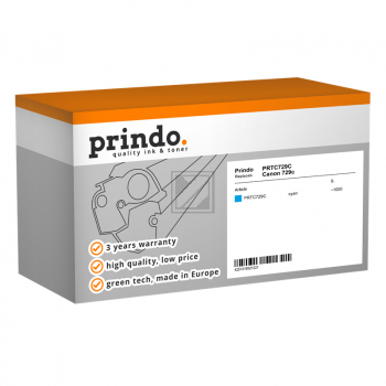 Prindo Toner-Kit cyan (PRTC729C) ersetzt 729