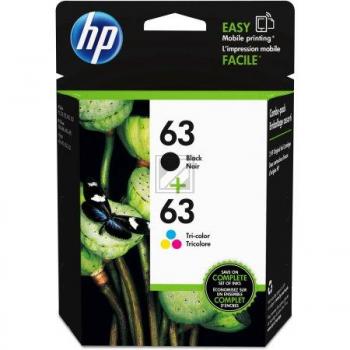 HP Tintendruckkopf cyan/gelb/magenta, schwarz (L0R46AN#140, 63)
