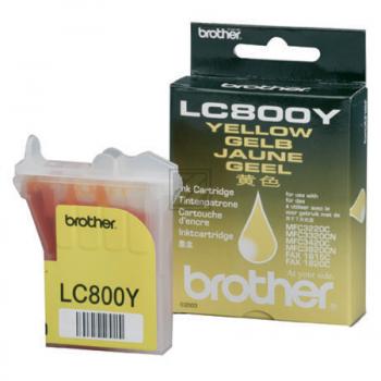 Brother Tintenpatrone gelb (LC-800Y)