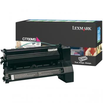 Lexmark Toner-Kartusche Prebate magenta (C7700MS)