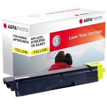 Agfaphoto Toner-Kit gelb (APTK5140YE) ersetzt TK-5140Y