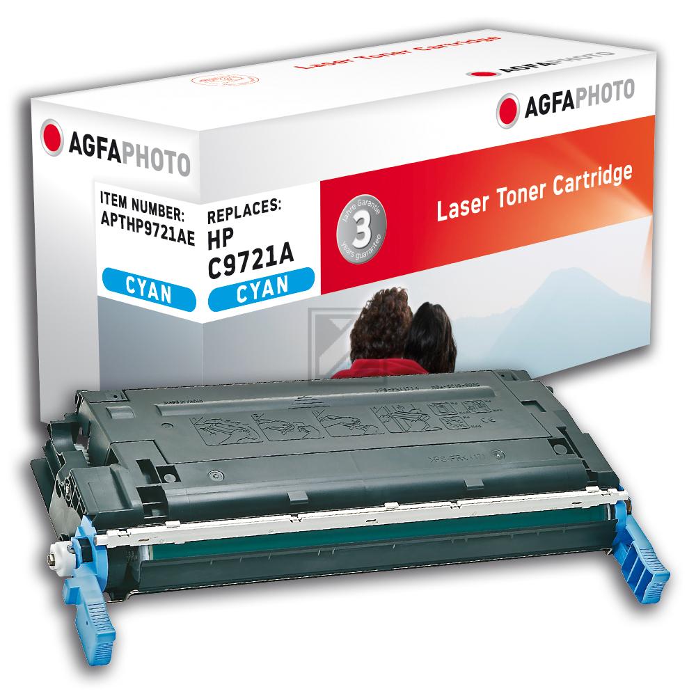 Agfaphoto Toner-Kartusche cyan (APTHP9721AE) ersetzt 641A, EP-85C