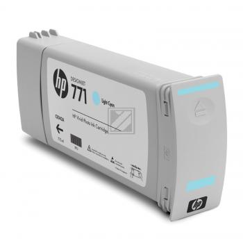 HP Tintenpatrone cyan light (CE042A, 771)