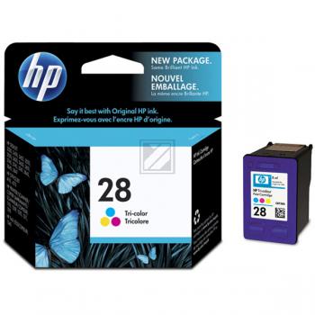 HP Tintendruckkopf cyan/gelb/magenta (C8728AN#140, 28)