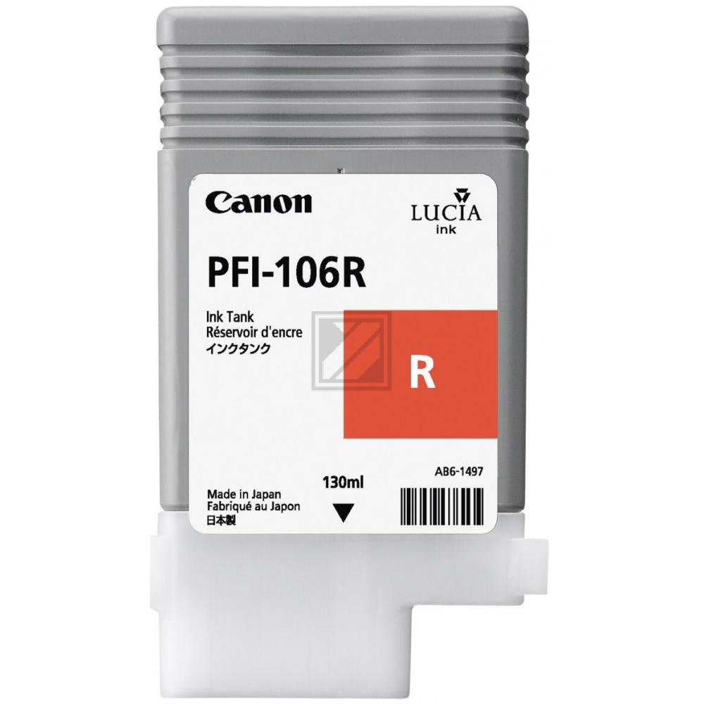 Canon Tintenpatrone rot (29952639, PFI-106R)