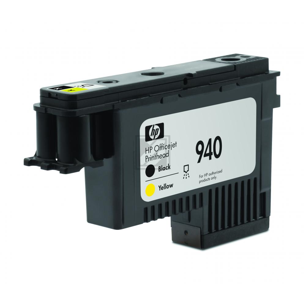 HP Tintendruckkopf schwarz/gelb (C4900AE, 940)