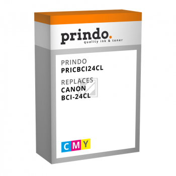 Prindo Tintenpatrone cyan/gelb/magenta (PRICBCI24CL) ersetzt BCI-24C