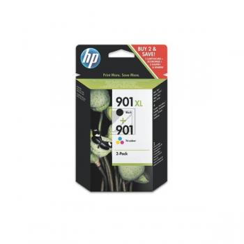 HP Tintendruckkopf cyan/gelb/magenta, schwarz (SD519AE, 901, 901XL)