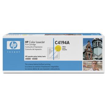 HP Toner-Kit gelb (C4194A, 640A)