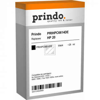 Prindo Tintendruckkopf schwarz (PRIHPC6614DE) ersetzt 20