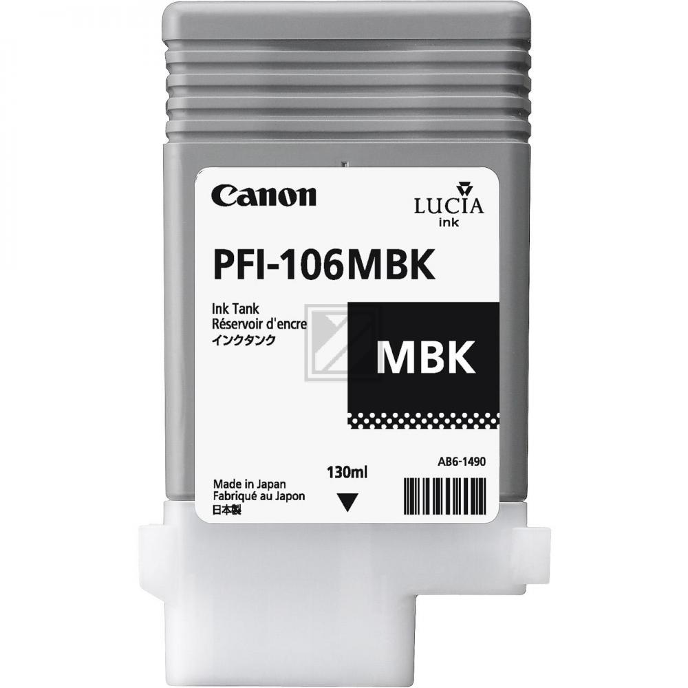 Canon Tintenpatrone schwarz matt (6620B001, PFI-106MBK)
