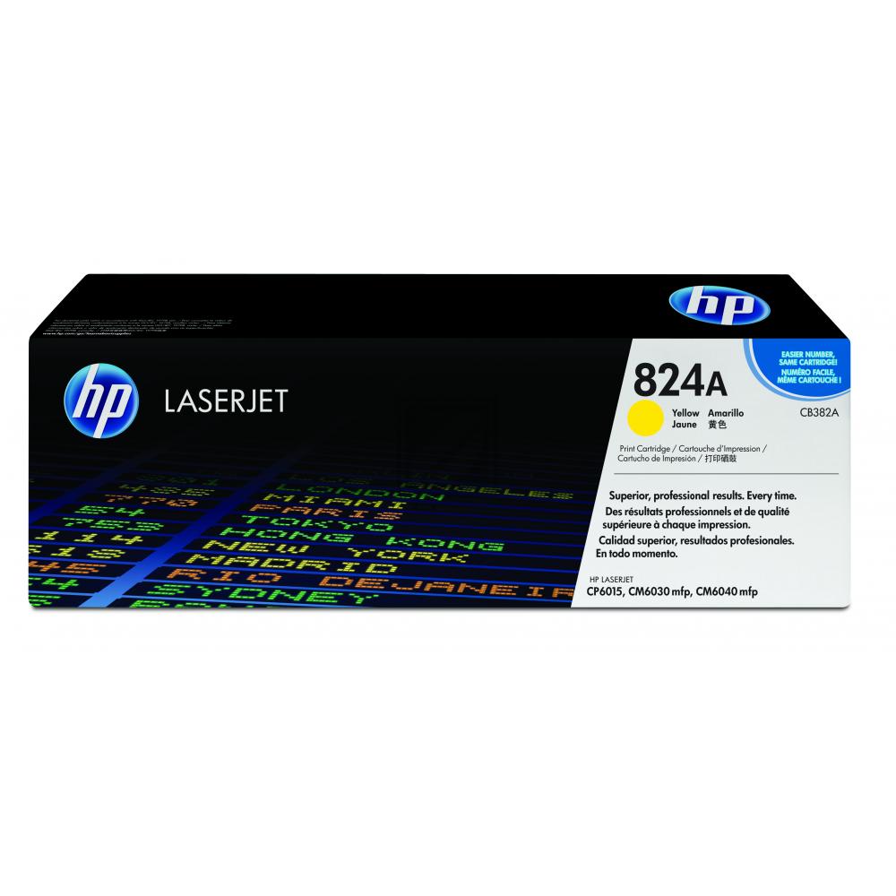 HP Toner-Kit gelb (CB382A, 824A)