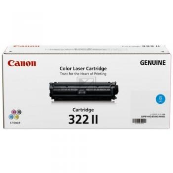 Canon Toner-Kartusche cyan HC (2651B001, 322IIC, CRG-322IIC)