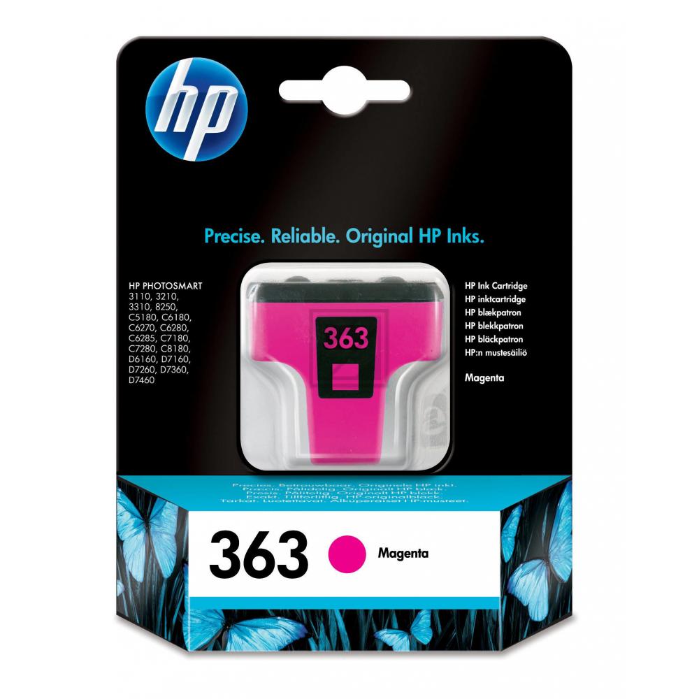 HP Tintenpatrone magenta (C8772EE#UUS, 363)