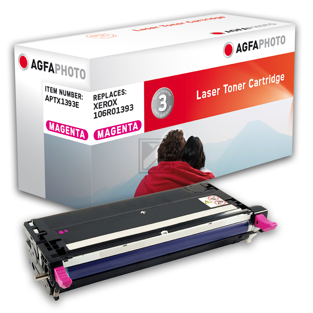 Agfaphoto Toner-Kartusche magenta HC (APTX1393E) ersetzt 106R01393
