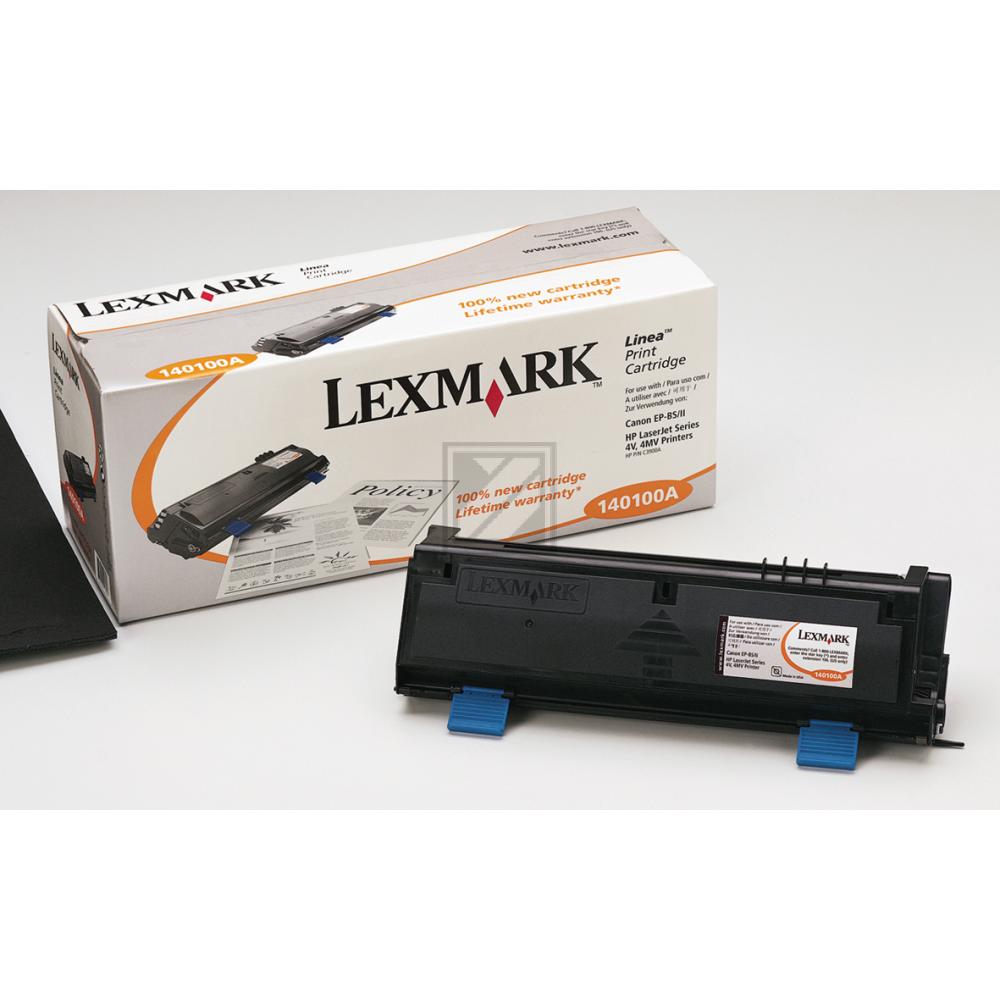 Lexmark Toner-Kartusche schwarz (140100A) ersetzt 00A, EP-B