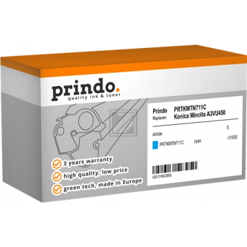 Prindo Toner-Kit cyan (PRTKMTN711C) ersetzt Tn-711C