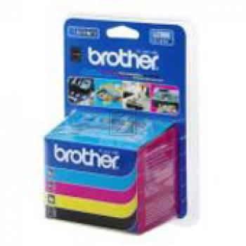 Brother Tintenpatrone gelb, magenta, schwarz, cyan (LC-900VA)