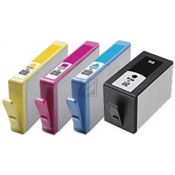 HP Tintenpatrone gelb, magenta, schwarz, cyan HC (C2N92AE#301, 920XL)