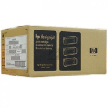 HP Tintenpatrone UV-Tintensystem 3 x cyan (C5073A, 83)