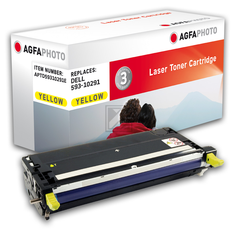 Agfaphoto Toner-Kartusche gelb HC (APTD59310291E, H515C) ersetzt H515C