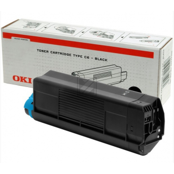 OKI Toner-Kit schwarz HC (42127404, TYPE-C6)