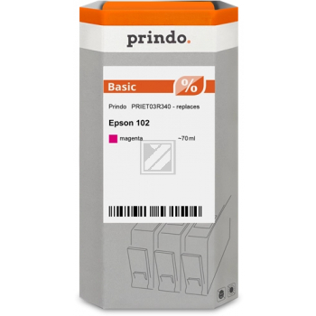 Prindo Tintennachfüllfläschchen (Basic) magenta (PRIET03R340) ersetzt 102